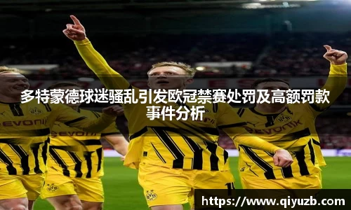 多特蒙德球迷骚乱引发欧冠禁赛处罚及高额罚款事件分析